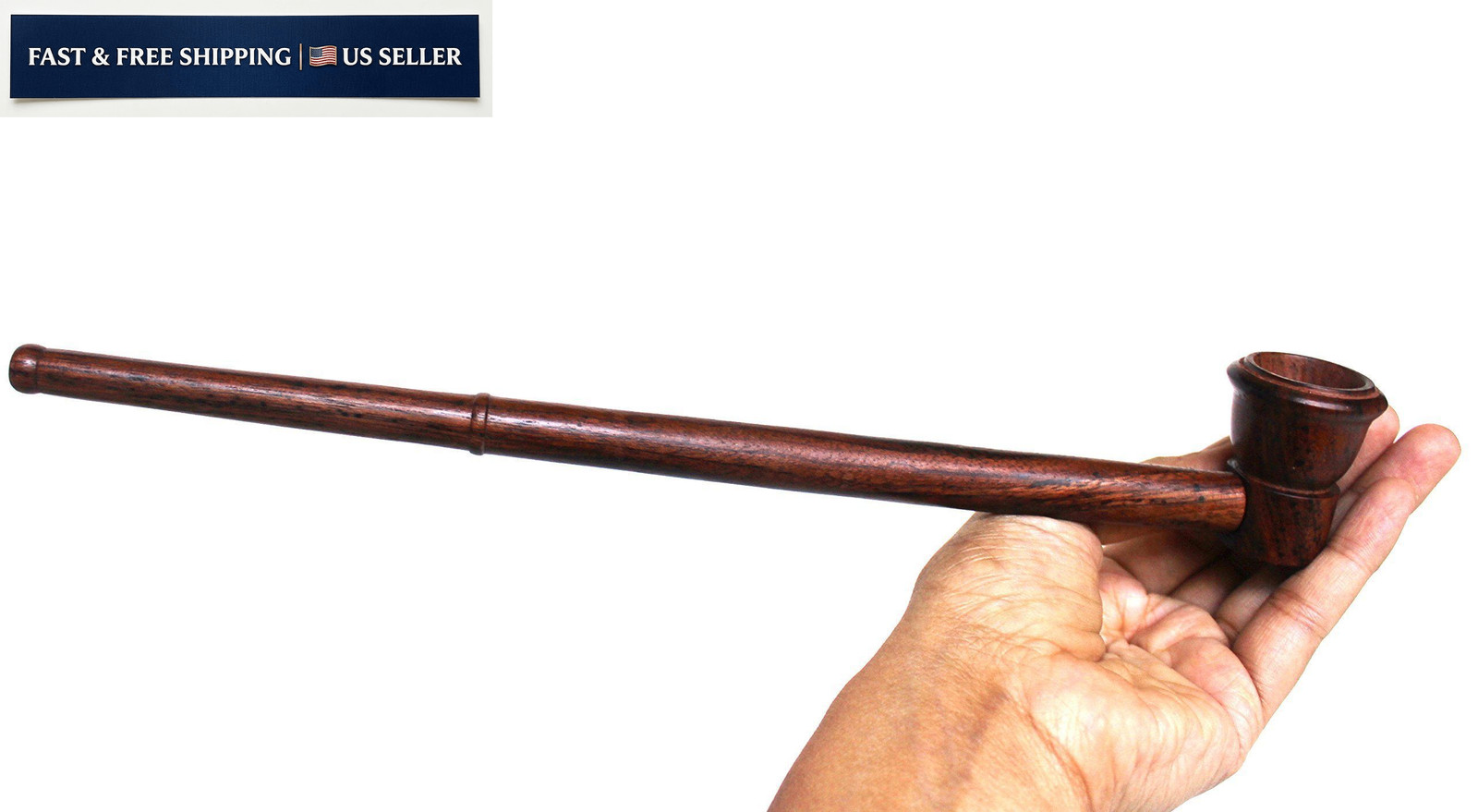Handcrafted 10 Inch (Pack of 1), Pear Wood (light brownish color)