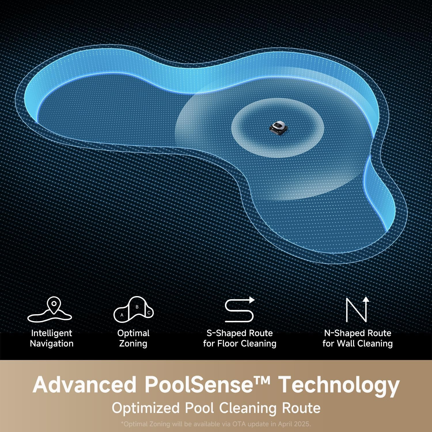 Z1 Pro Cordless Robotic Pool Cleaner with Remote Control & 8000 GPH Suction