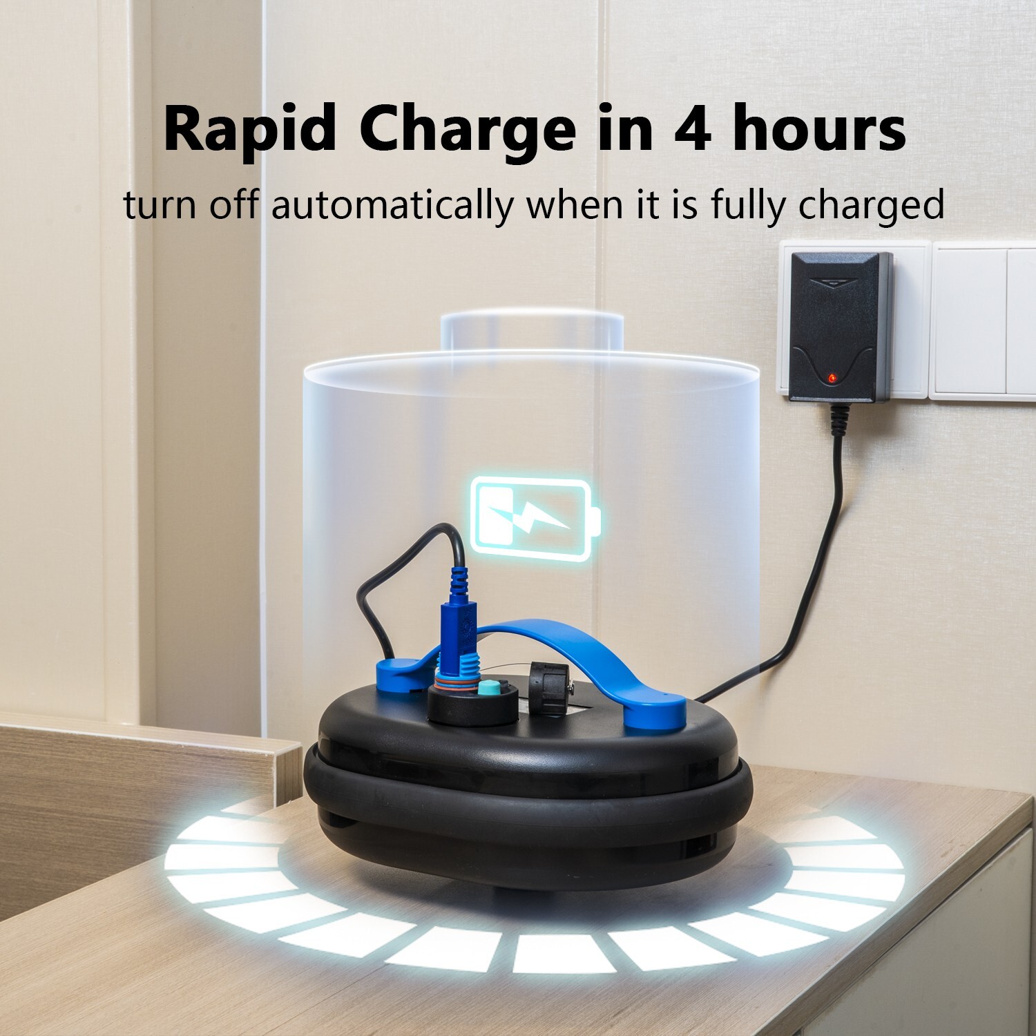 8streme Black Pearl Ultra In-Ground Battery Powered Robotic Pool Vacuum Cleaner