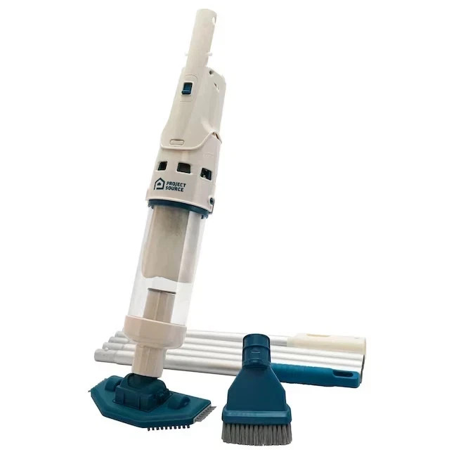 Project Source 7.5-in Handheld Pool Vacuum – Customer Return
