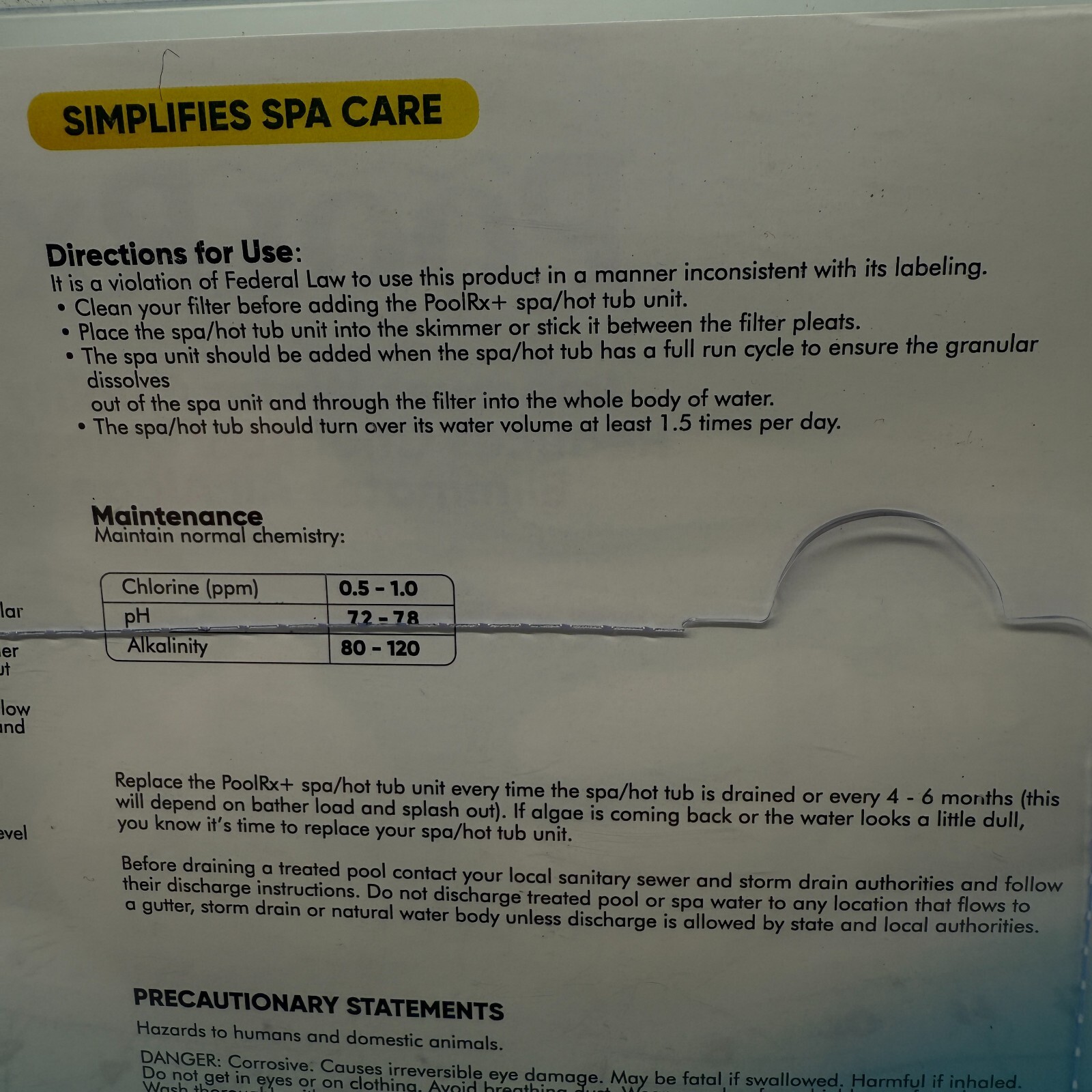 PooI RX+ Worldwide spa unit 100-400 gallons.