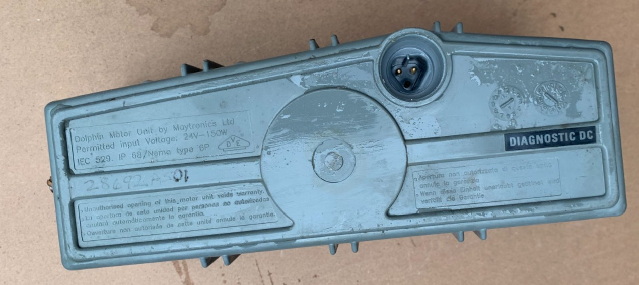 Maytronics Dolphin Diagnostic DC Robotic Pool Cleaner Motor Unit 6H