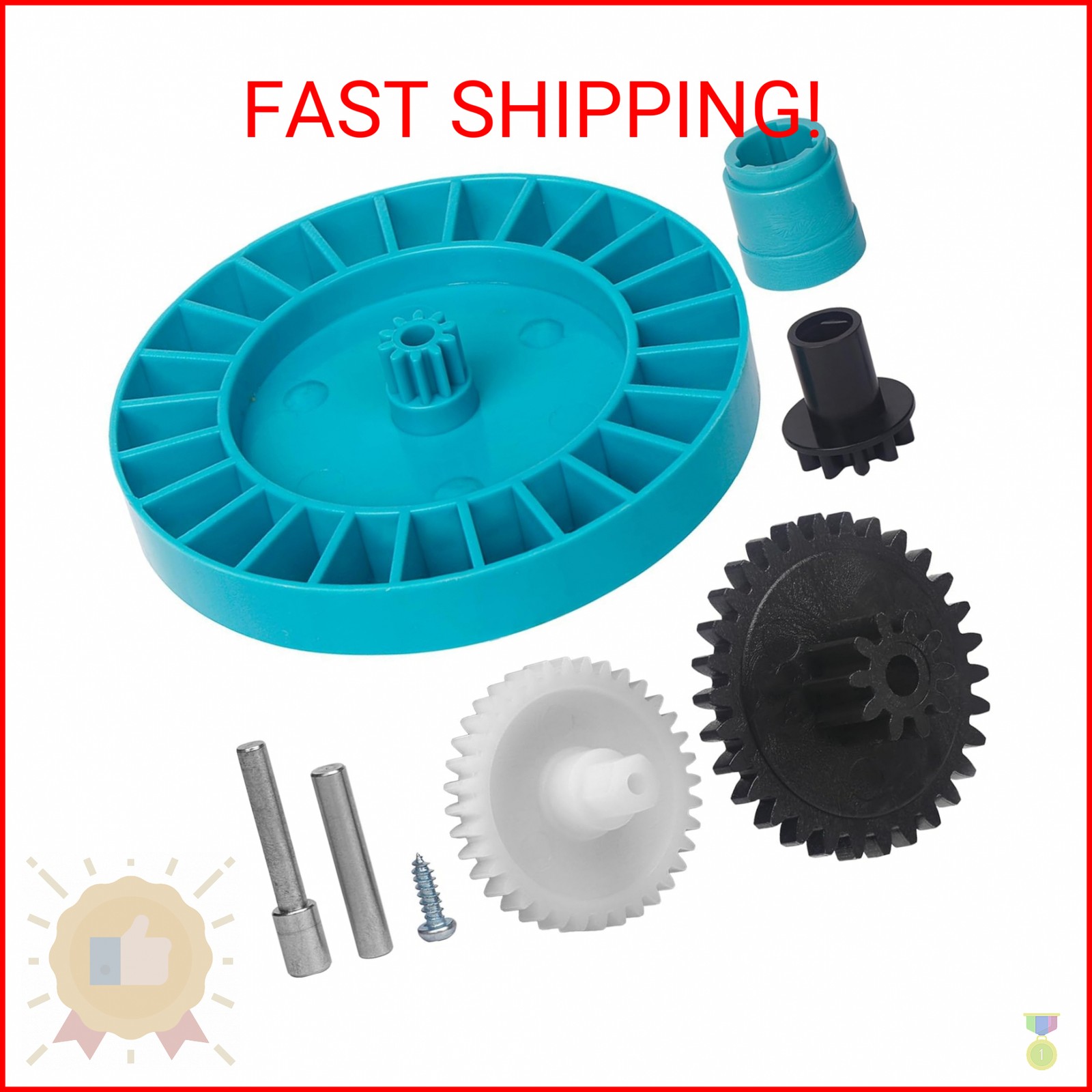 AXV079VP Medium Turbine Spindle Gear Kit Replacement for Hayward Pool Vacuum Par