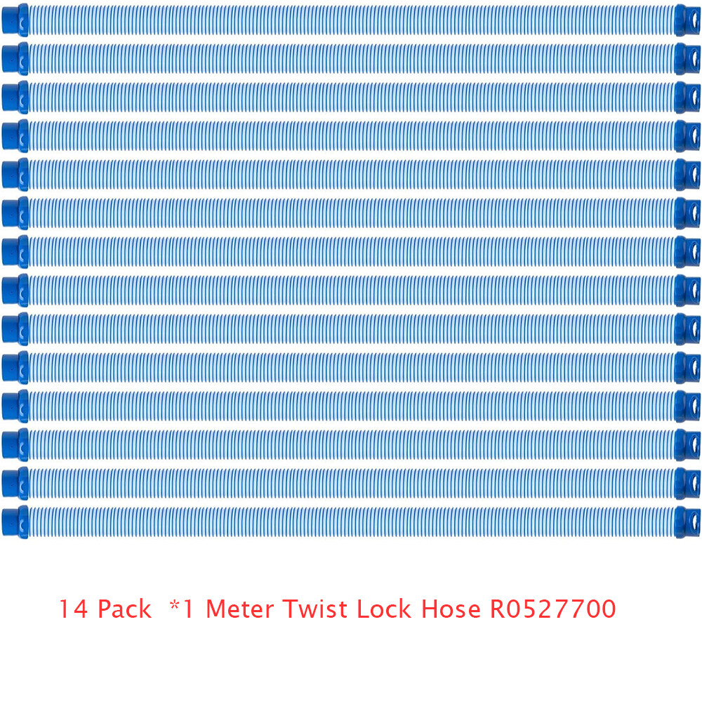 14x For Zodiac Baracuda MX8 T5 Twist Lock Hose 39&Prime; R0527700 R0527800 US