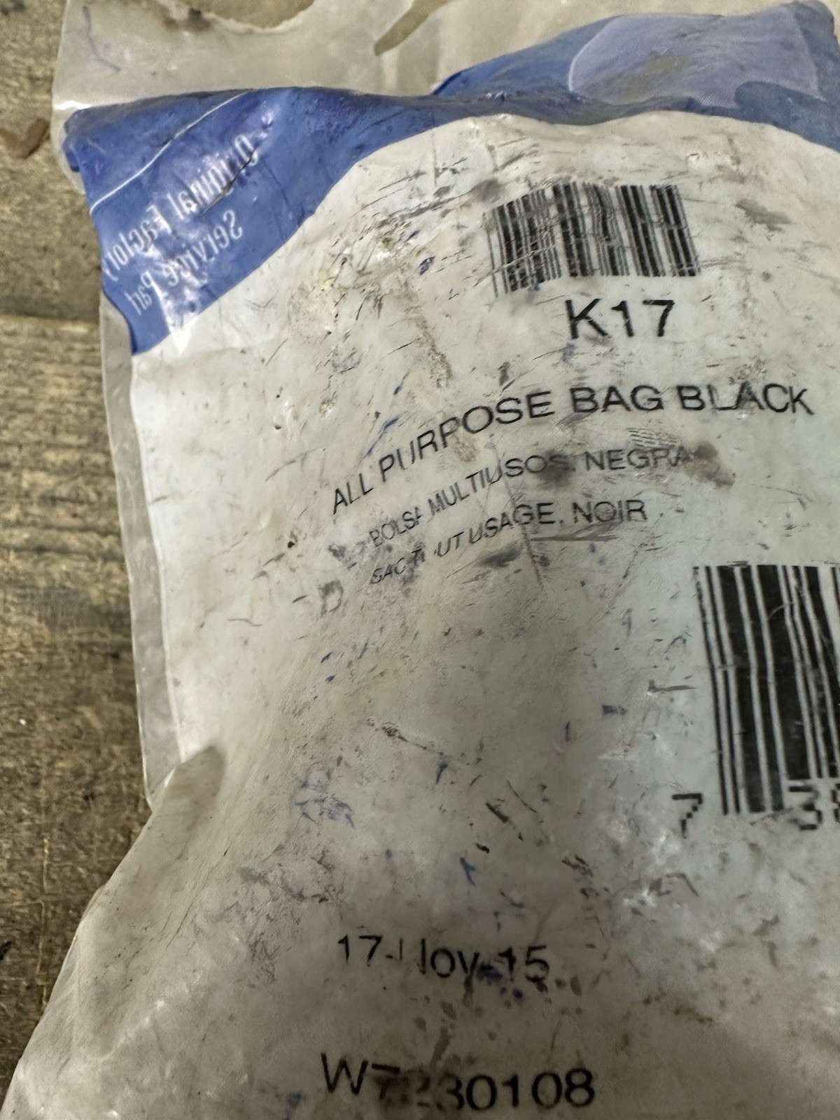 Polaris K17 All Purpose Strainer Bag Black 280 Genuine OEM Pool Spa