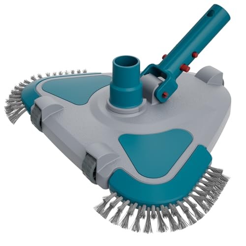 Upgrade Pro Weighted Triangular Pool Rotative Vacuum Triangle Pool Vac Head