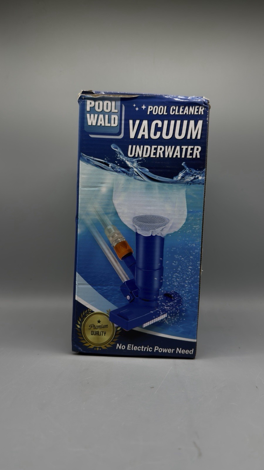 Handheld Vacuum Swimming Pool Jet Cleaner 5Section Pole Ground Spa Pond Fountain