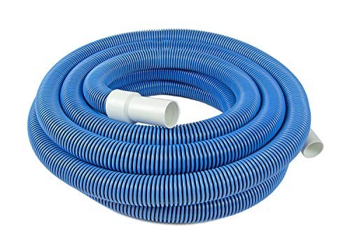 30 Ft Kink-Free Manual Pool Vacuum Hose for Inground & Above Ground Pools – Heav