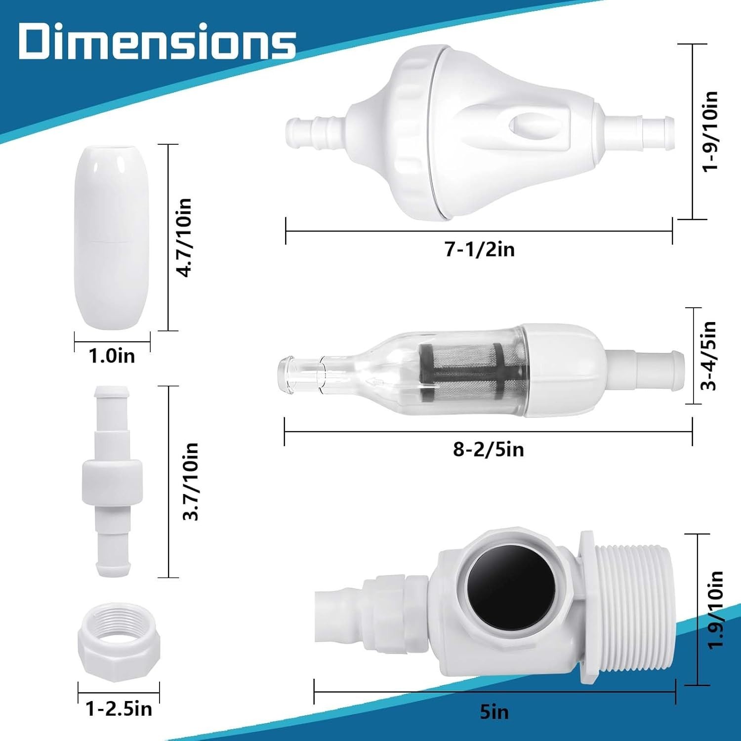 Pool Cleaner Feed Hose Replacement for Zodiac Polaris 280 380 180 3900.