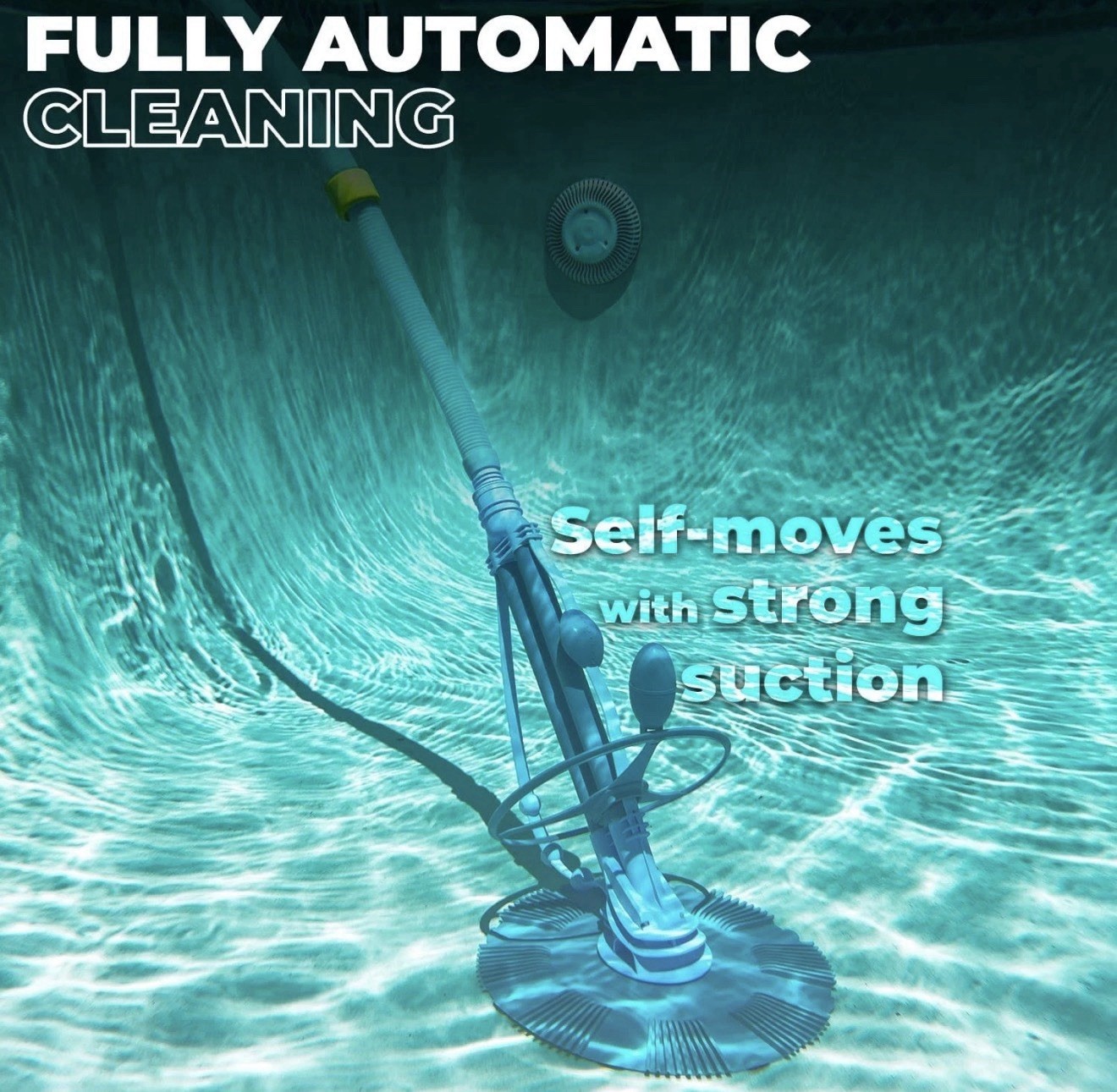 Automatic Pool Cleaner 30ft Hose Set – In-Ground Suction Side Vacuum Opened Box
