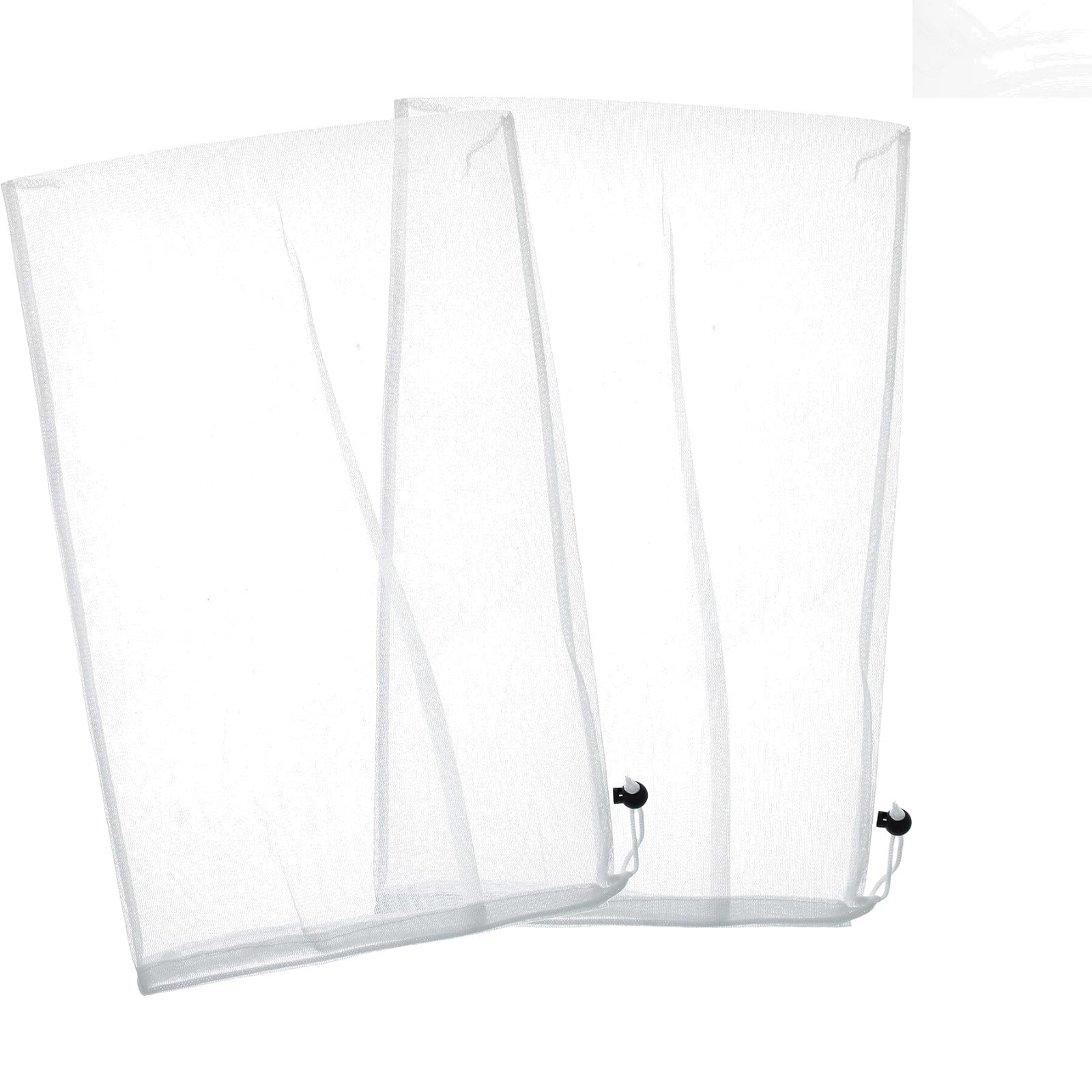 Durable Nylon Mesh Filter Bags for Leaf Vacuum Pool Cleaners – 2 Pack, 12&Prime; x 20&Prime;