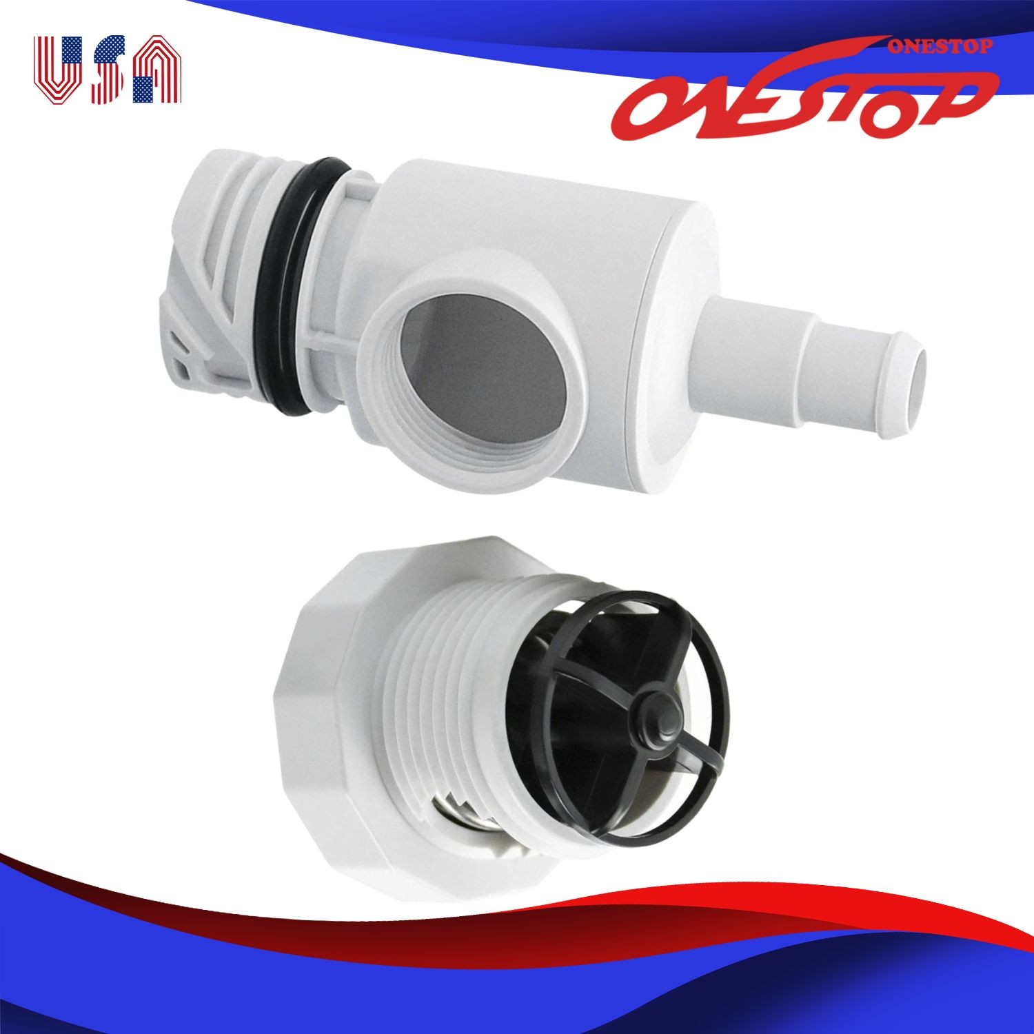 Aftermarket D29 UWF Wall Fitting & Pressure Relief Valve for Polaris 280 380 180