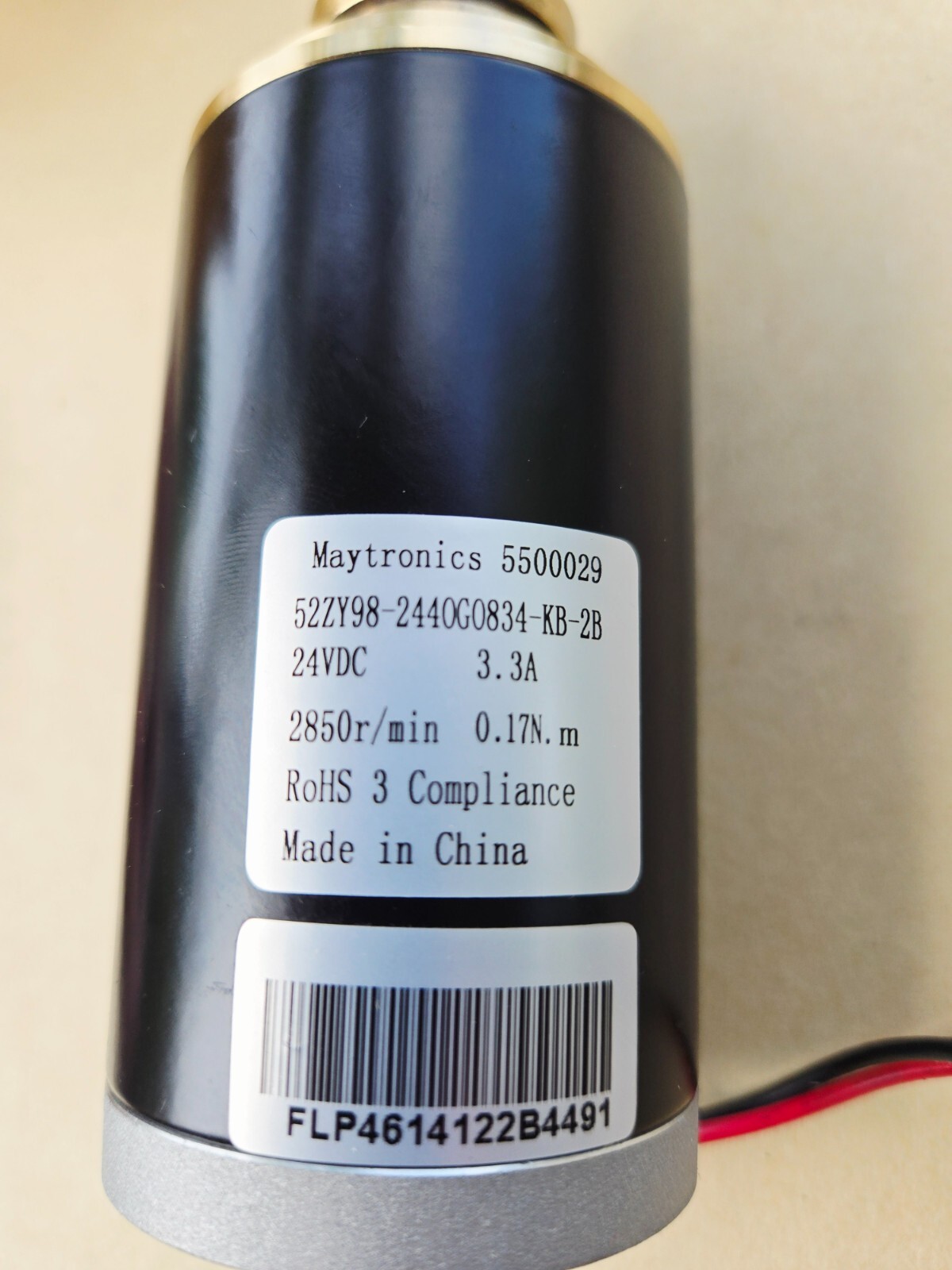 *TESTED* Maytronics Pump Motor 5500029 52ZY98 24VDC for Dolphin Pool Robot