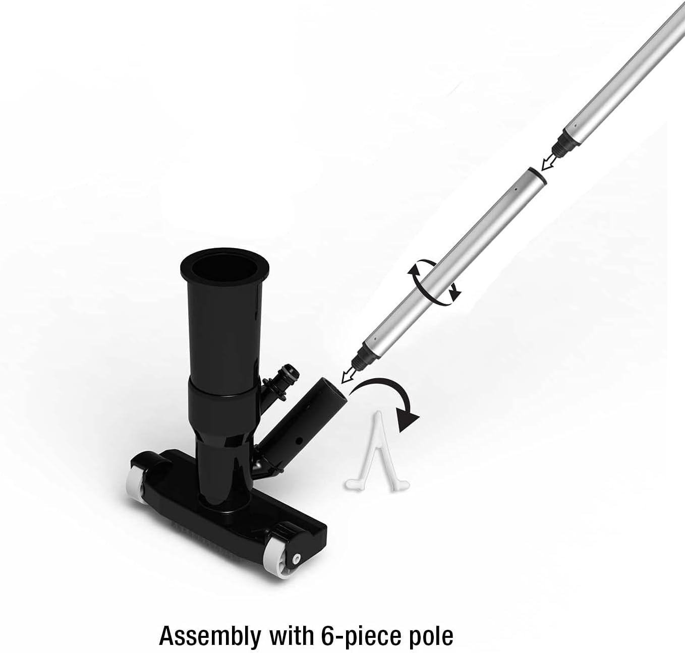 28009 Magic Jet Pool Vacuum – Versatile Cleaner for Spas, Ponds, and Pools