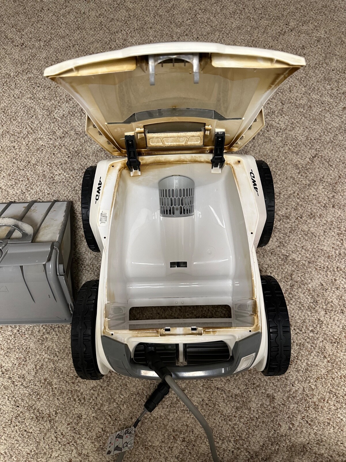The Polaris VRX iQ+ Robotic Pool Cleaner with iAquaLink Control FVRXIQP