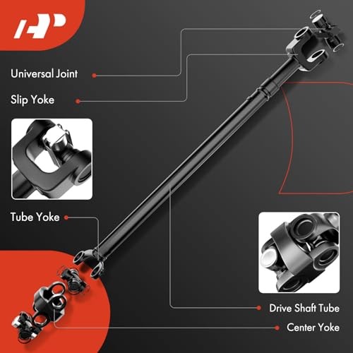 24.07&Prime; Front Complete Drive Shaft Prop Shaft Driveshaft Assembly Compatible