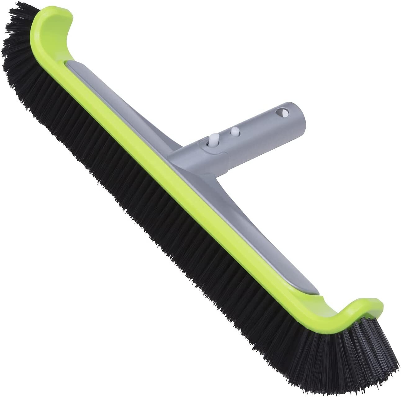 UrchinDJ 17.5&Prime; Heavy Duty Curved Edge Nylon Pool Brush for Pool Walls Floor Tile