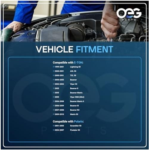 OEG Parts New Starter Compatible with Polaris ATV Predator Scrambler 50 Eton