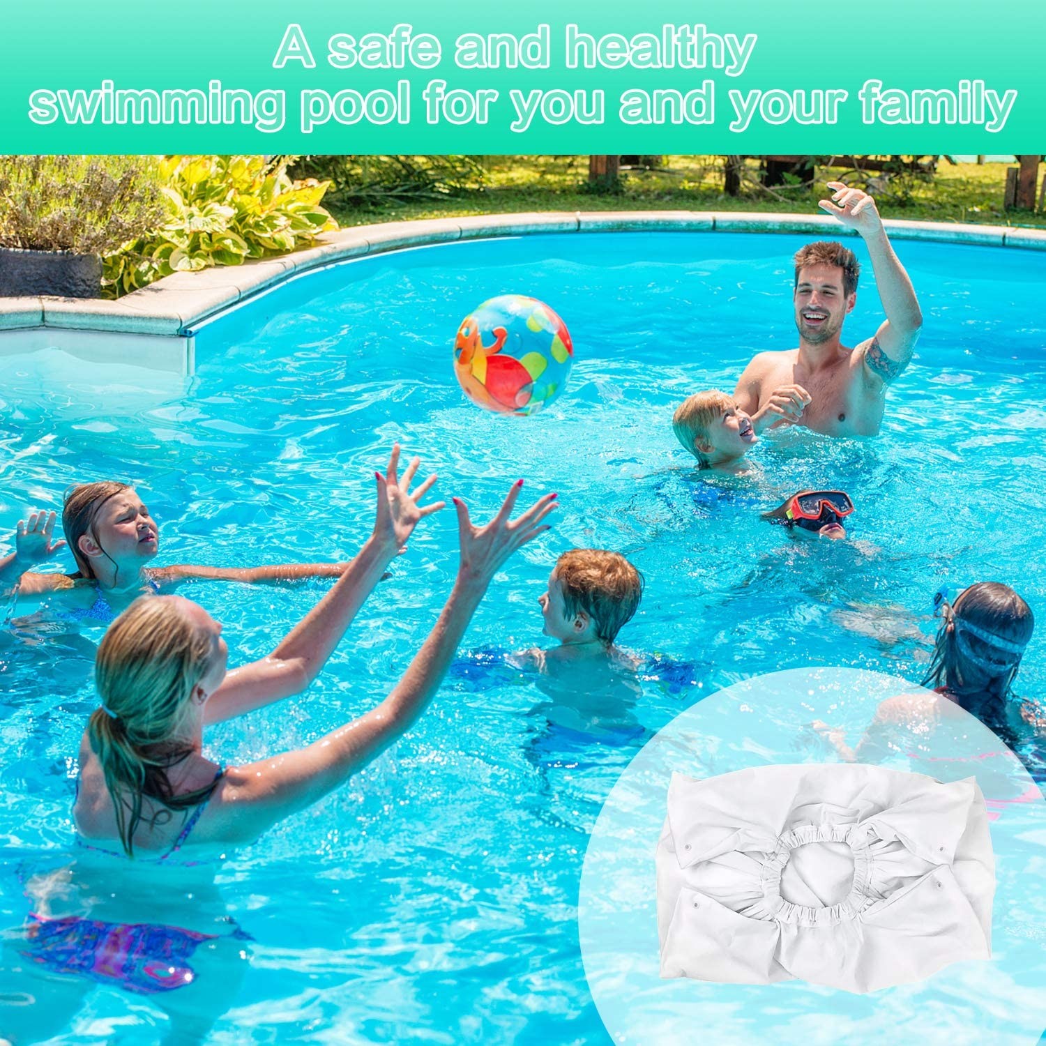 A8111PK/8111/8101 Pool Cleaner Fine Filter Bag Replacement for Aquabot