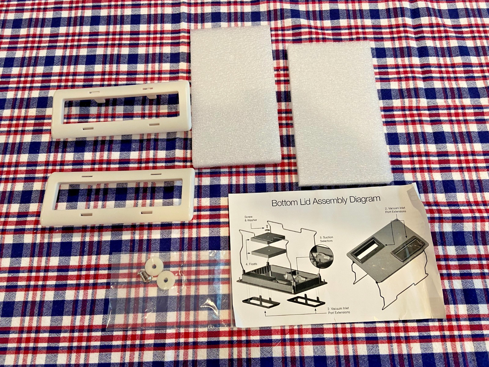 AQUA PRODUCTS AQUABOT BOTTOM LID ASSEMBLY PARTS