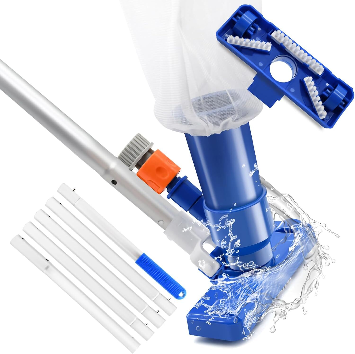 Swimming Pool Spa Suction Vacuum Head Cleaner Cleaning Kit Pool Accessories Tool