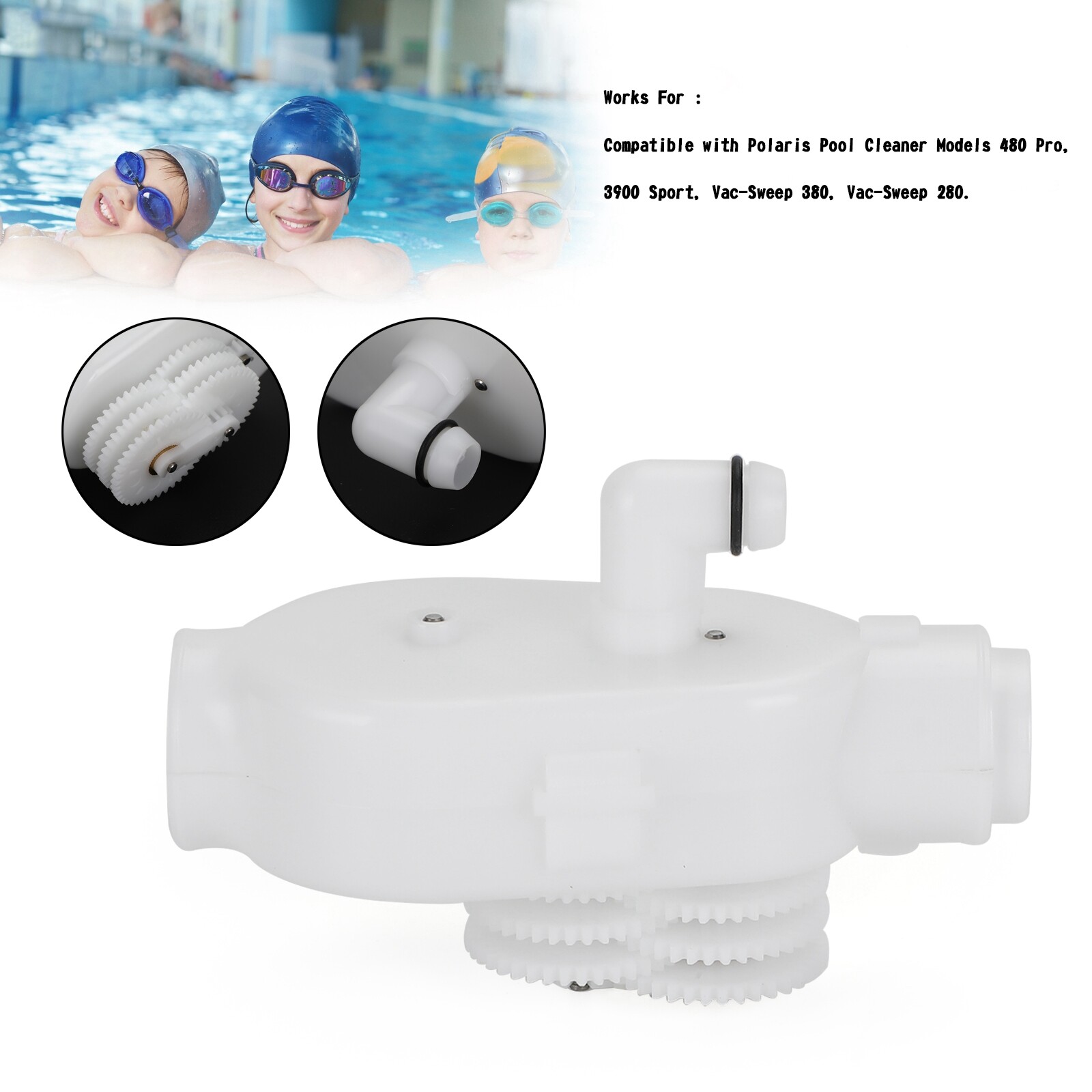 G53 Gear Mechanism 180 280 380 For Polaris Pool Cleaner G52 Backup Valve G-53 UE