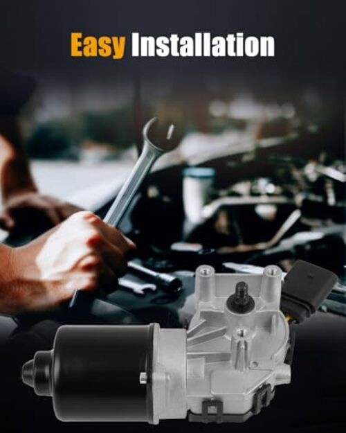 Front Windshield Wiper Motor 12V 4-Pin for 2002-2009 For Audi A4, 8E1955119