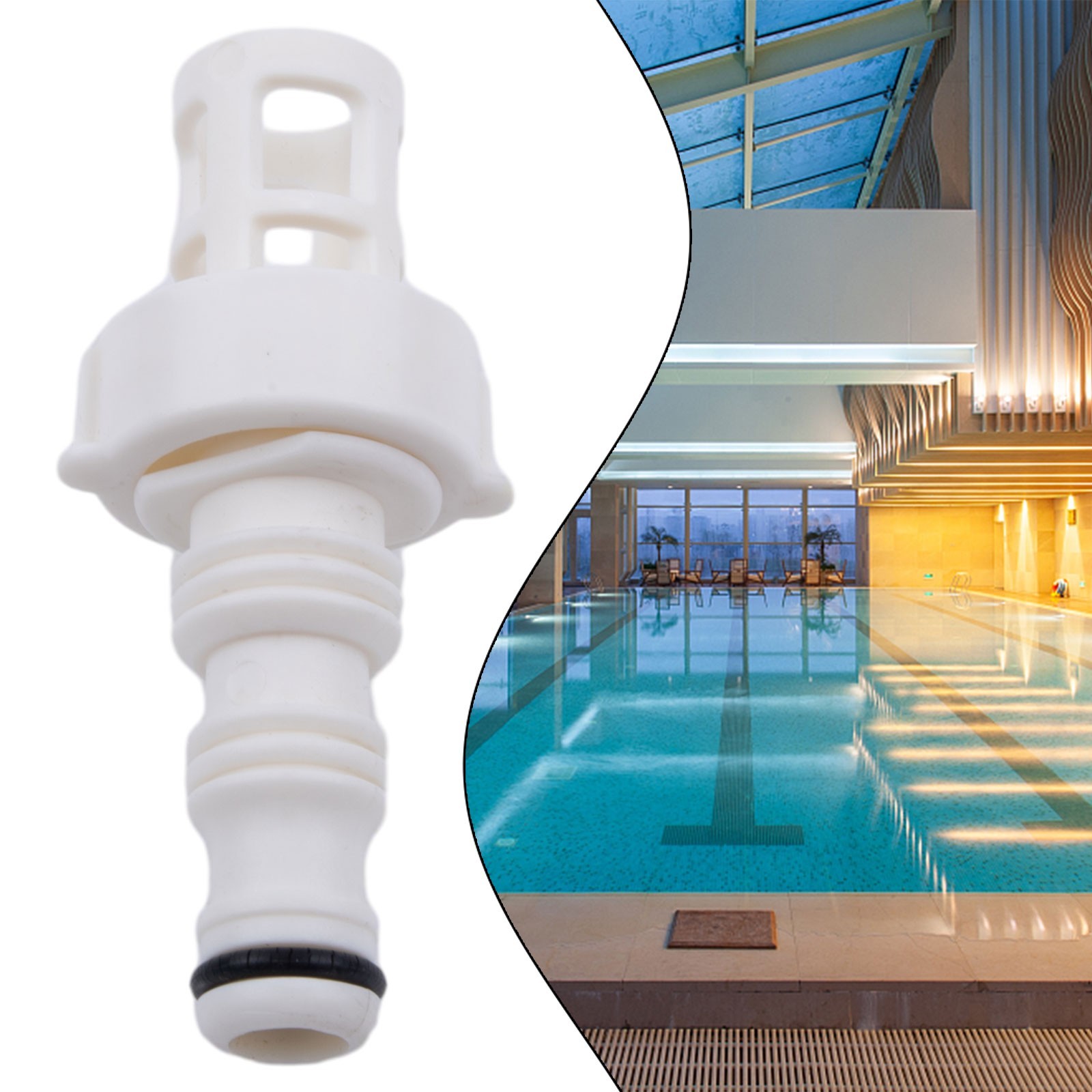 Brand New None Adapter Hose PVC Swimming Pool To Drainage 10201 For Garden