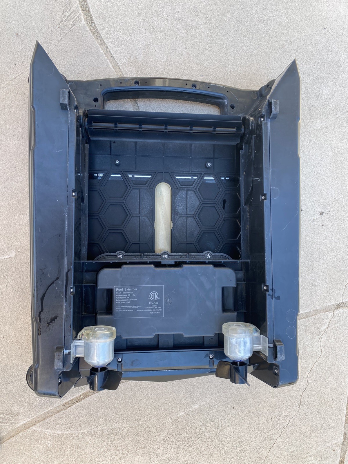 Solar Robotic Pool Skimmer 2 Cleaning Mode Automatic Swimming Pool Cleaner Robot
