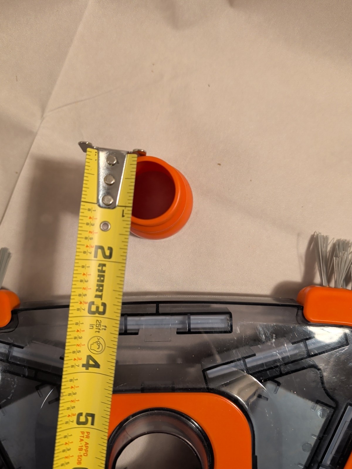 Tidymister Pool Vacuum Head Orange – New – Missing Handle Connector Parts
