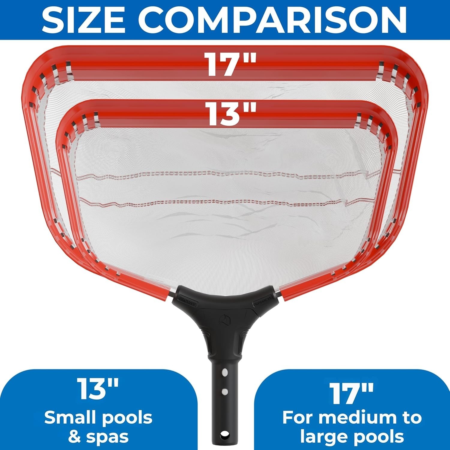 ProTuff 17&Prime; Silt Net Pool Skimmer –