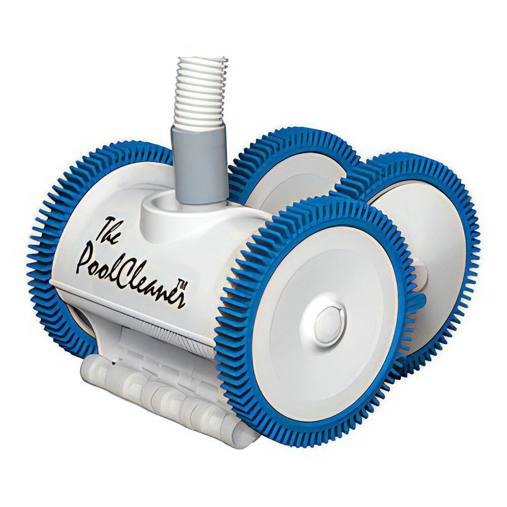 Hayward W3PVS40JST Poolvergnuegen Automatic Suction Pool Cleaner 4-Wheel, White