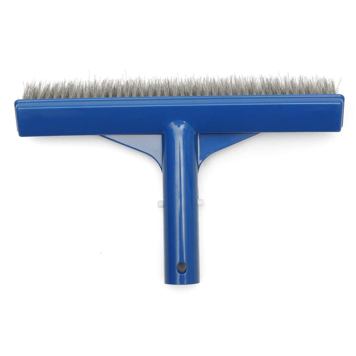 New HD 10 Inch Heavy Duty Stainless Steel Wire Pool Algae Brush For Concrete And