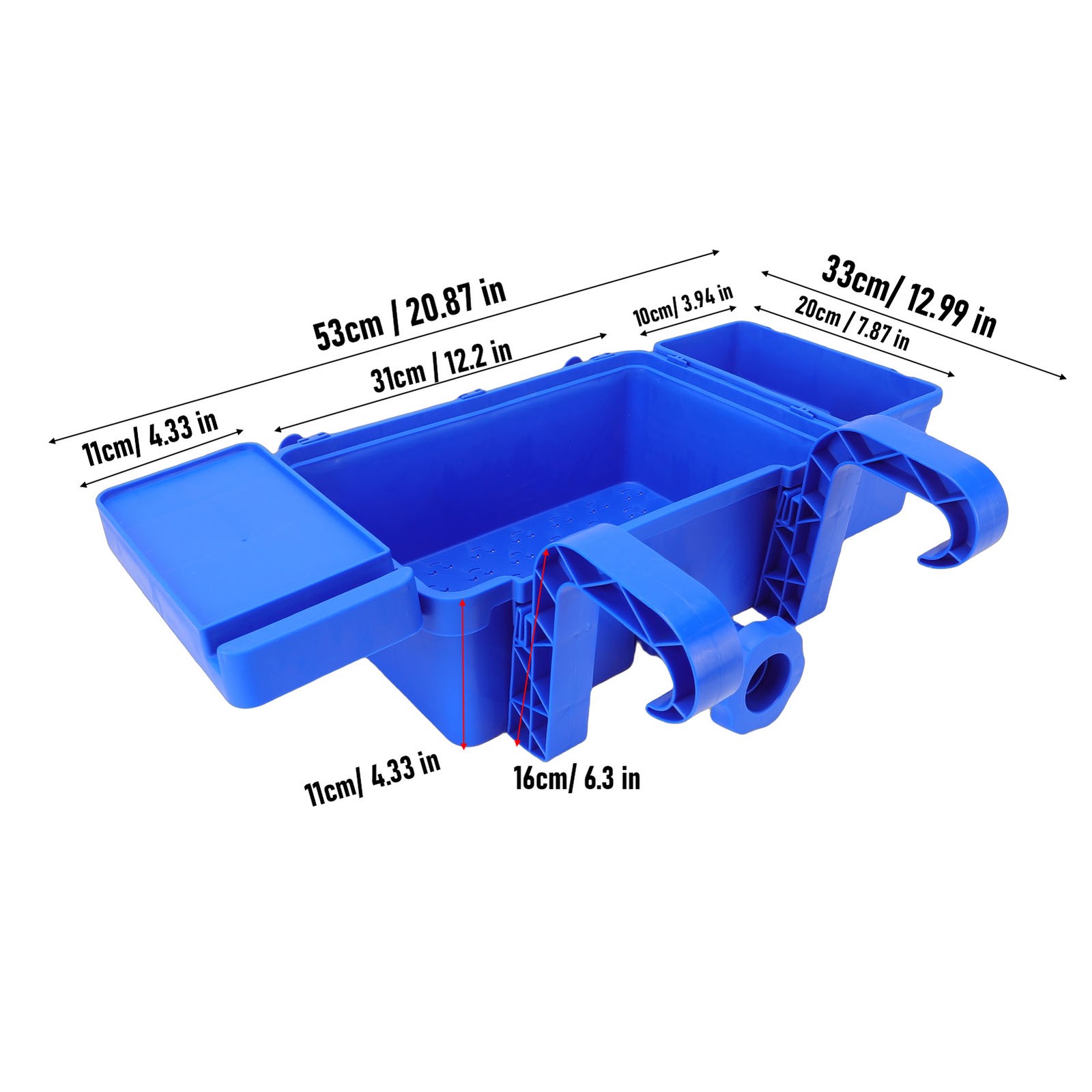 Poolside Storage Basket Detachable Hanging Organizer For Swimming Pool Beach NEW