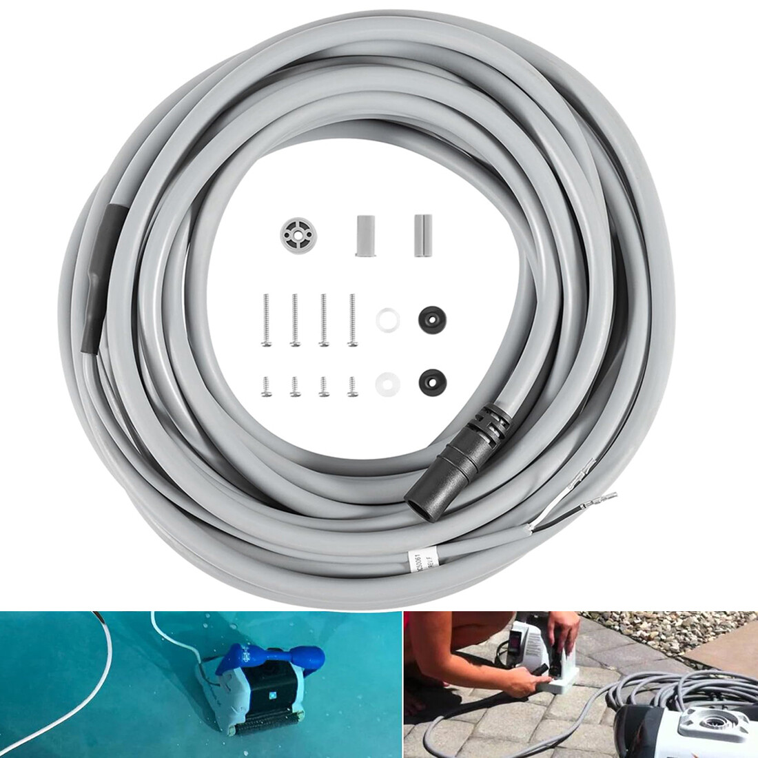 RCX50061 Floating Power Cord Tigershark Tiger shark QC Robotic Cleaner