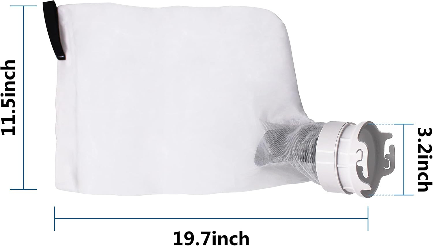 360002/EU16 Automatic Pool Cleaner Debris Bag with Zipper Compatible with Kreepy