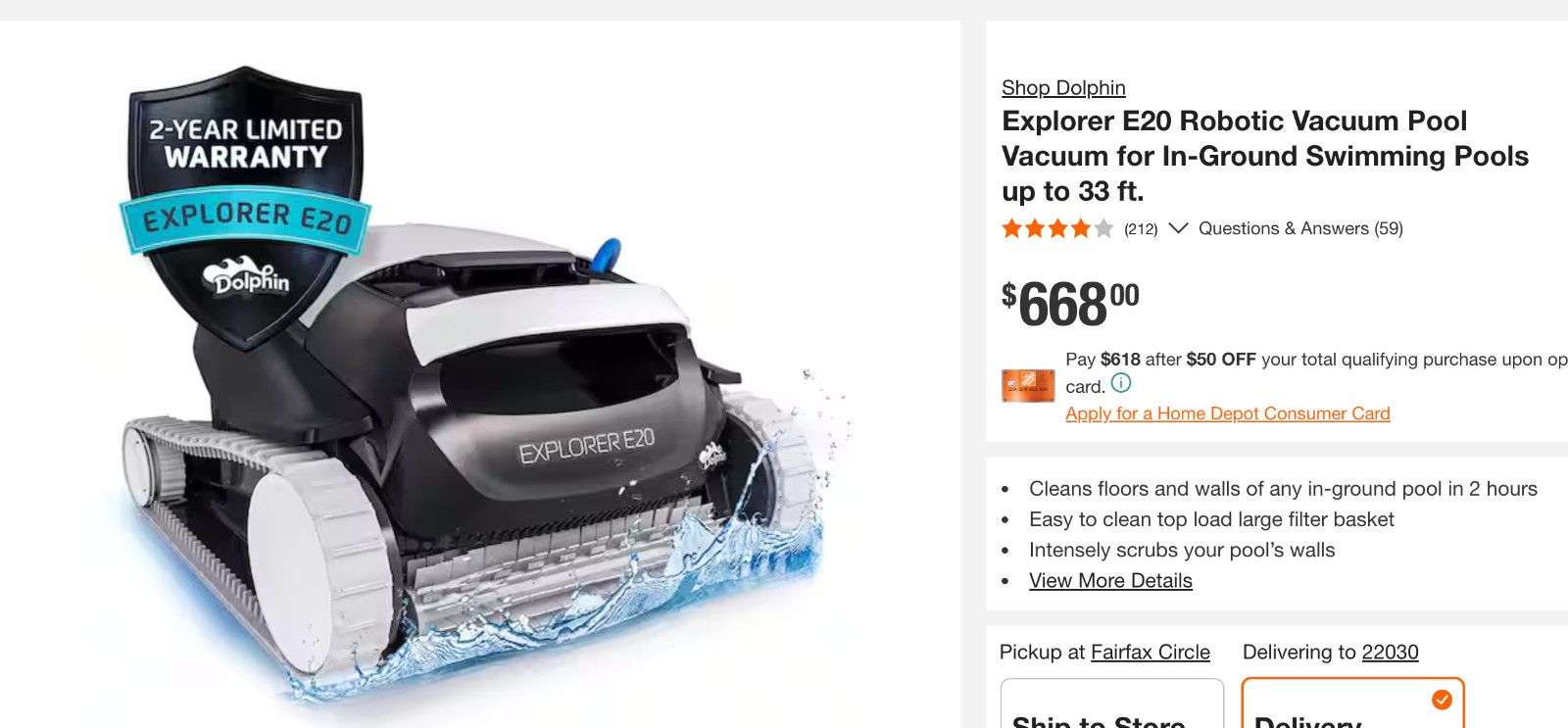 Maytronics Dolphin Explorer E20 Robotic Pool Cleaner w/ Caddy Power Supply Box