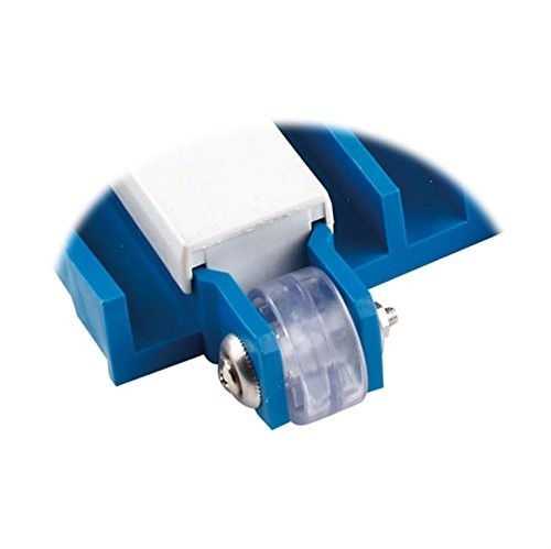 14&Prime; Heavy Duty Pool Vacuum Head with Wheels, Aluminum Handle, Swivel & Weighted