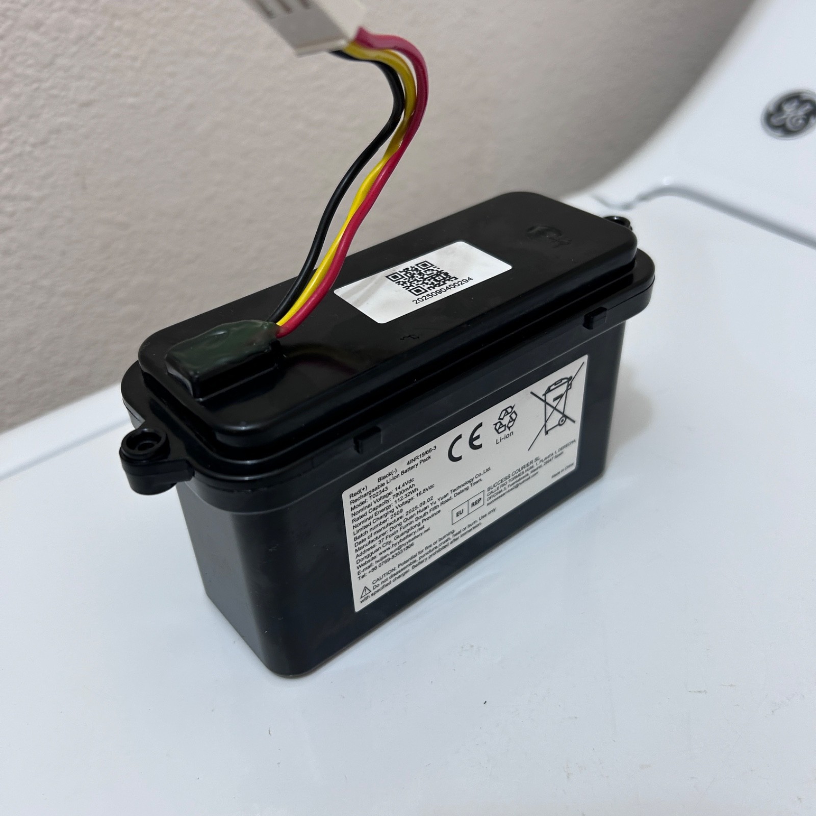 Rechargeable Li-ion Battery Pack for Aiper Scuba 1600W Cordless Robotic Pool Cle