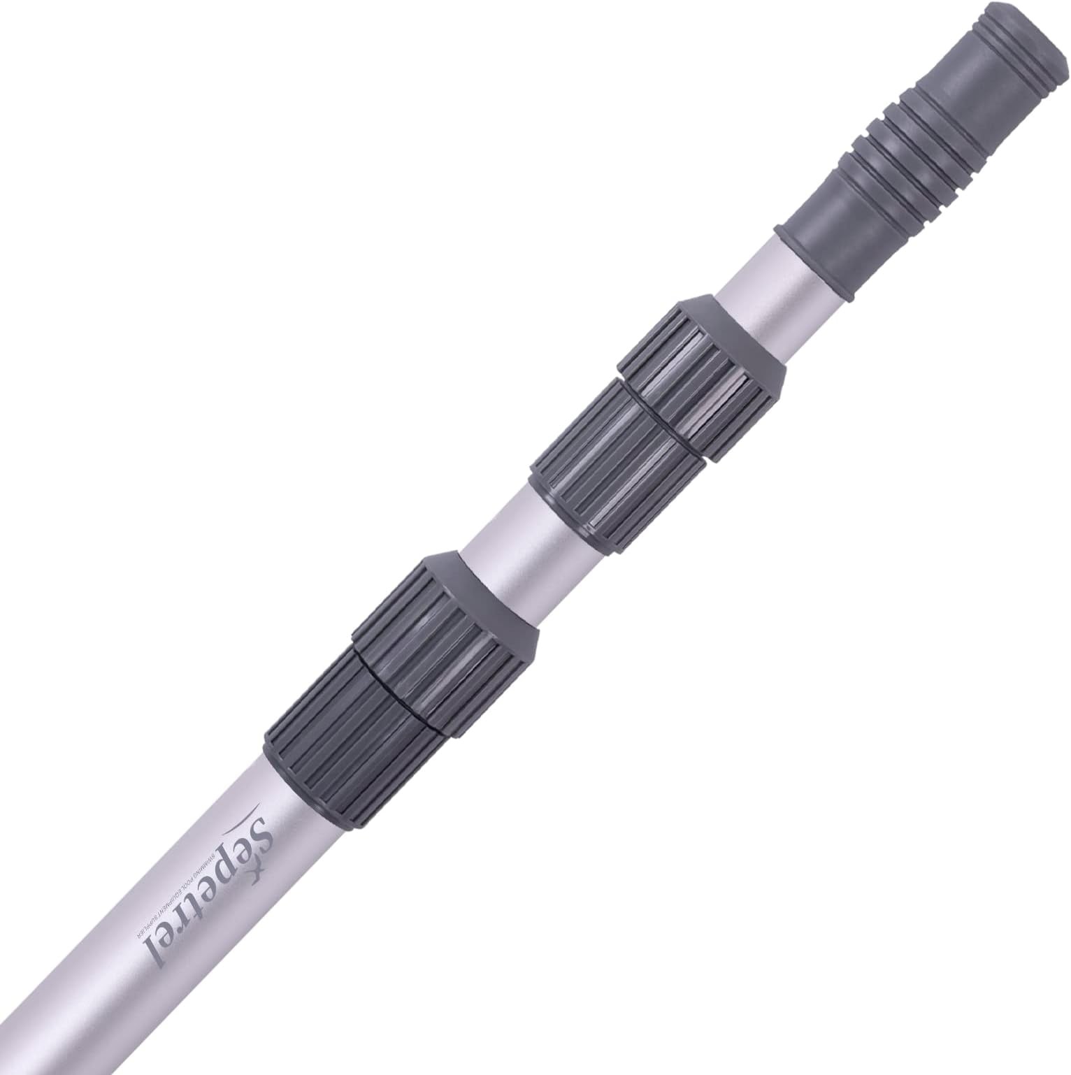 Sepetrel Pool Pole – Professional 15 Foot Telescoping Swimming Pool Cleaning …