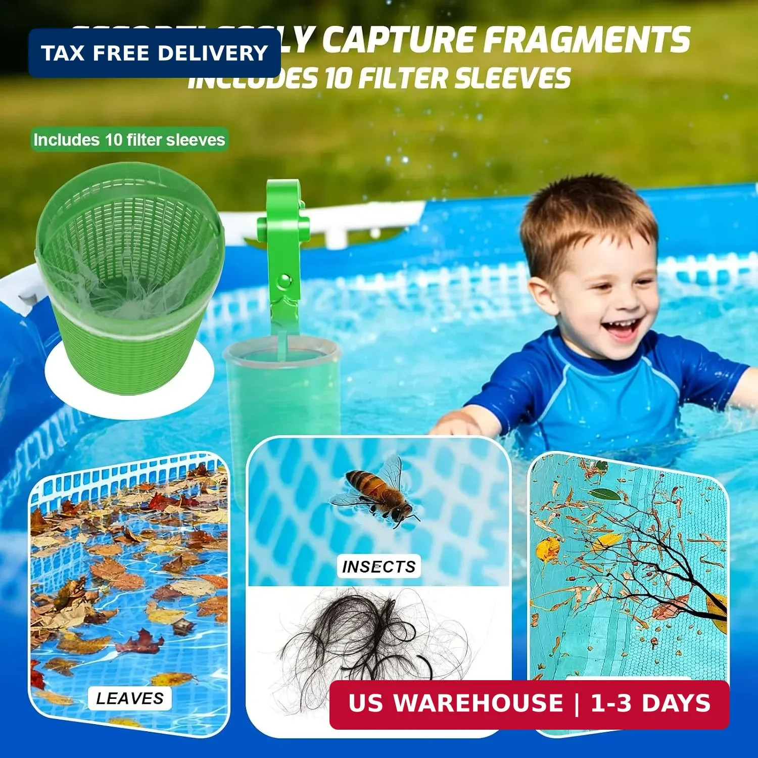 Above Ground Pool Skimmer, Adjustable Floating Pool Filter, above ground pool ac
