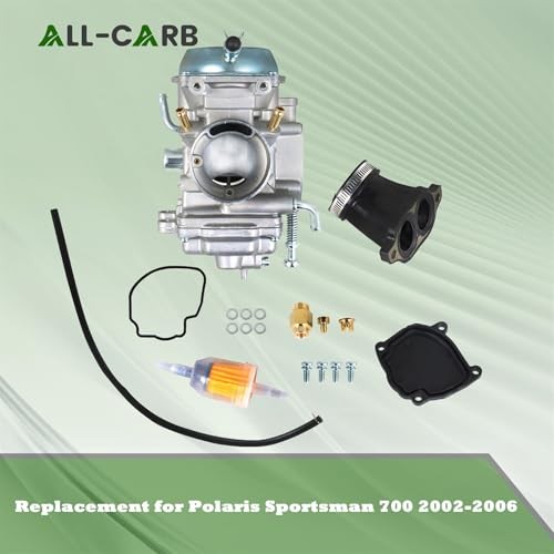 Carburetor with Intake Boot Replacement for Polaris Sportsman 700 2002 2003