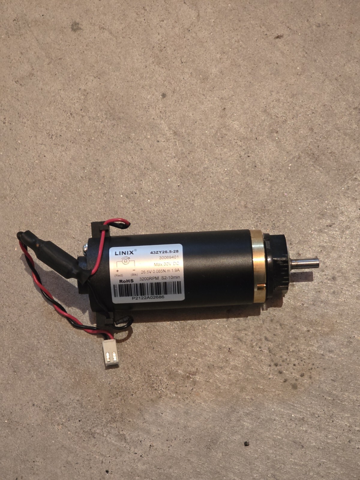 LINIX 43ZY26.5-28 propulsion pump motor For Zodiac Polaris Pool Cleaner TX35