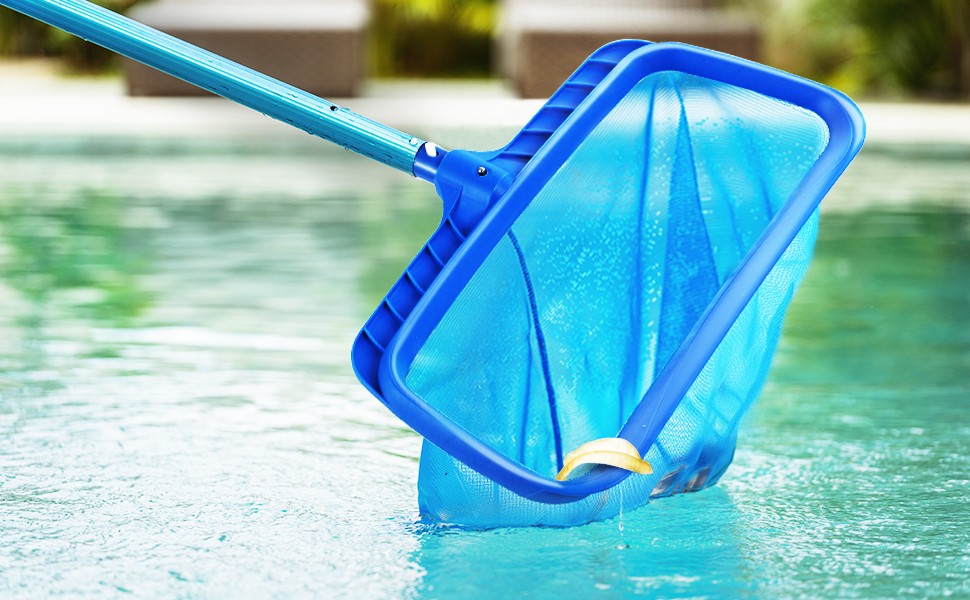 Pool Skimmer – Pool Skimmer Net without Pole, Swimming Pool Leaf Skimmer Net