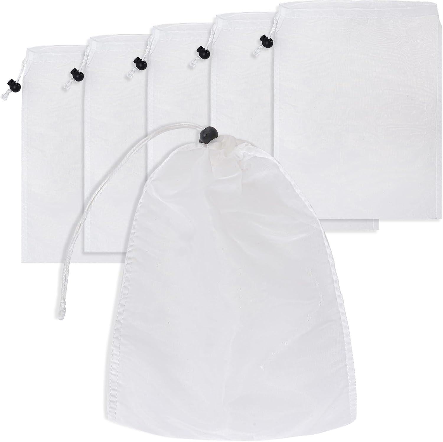 Durable 6 Pcs Pool Skimmer Net Bags – Reusable Filter Bags for Easy Cleaning