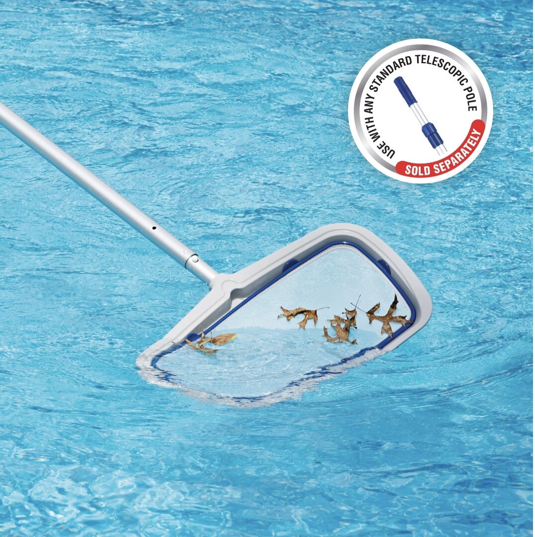 10 X Mainstays 2in1 Plastic Combo Leaf Skimmer and Rake for Swimming Pools Pond
