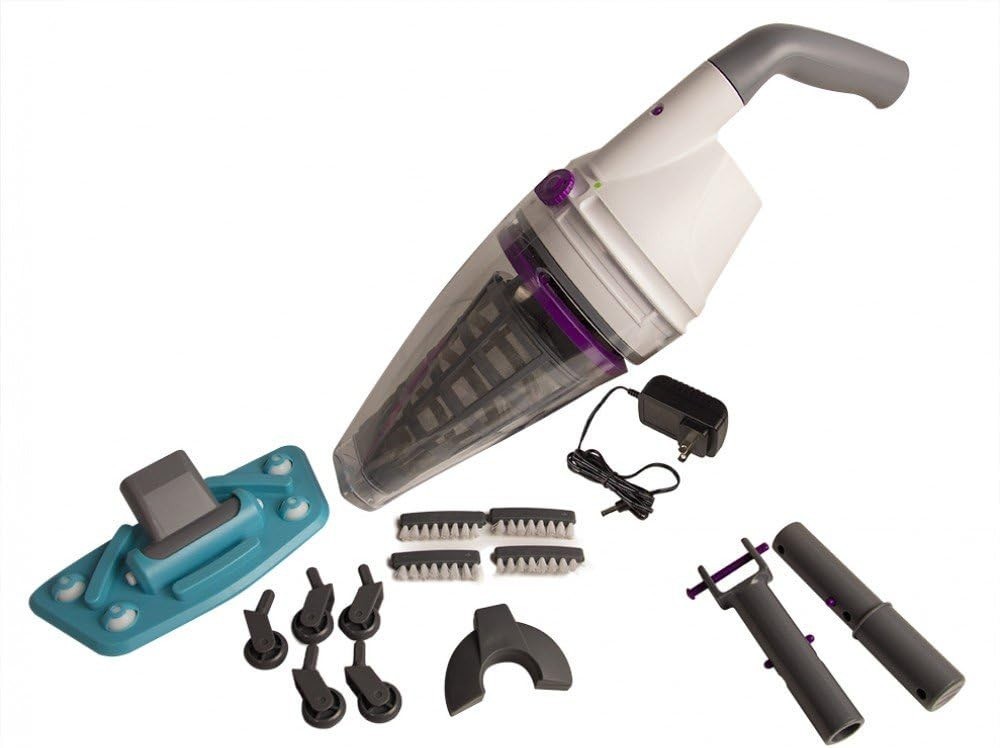Telsa 50 Rechargeable Battery-Powered Pool Vacuum Handheld Stainless Steel