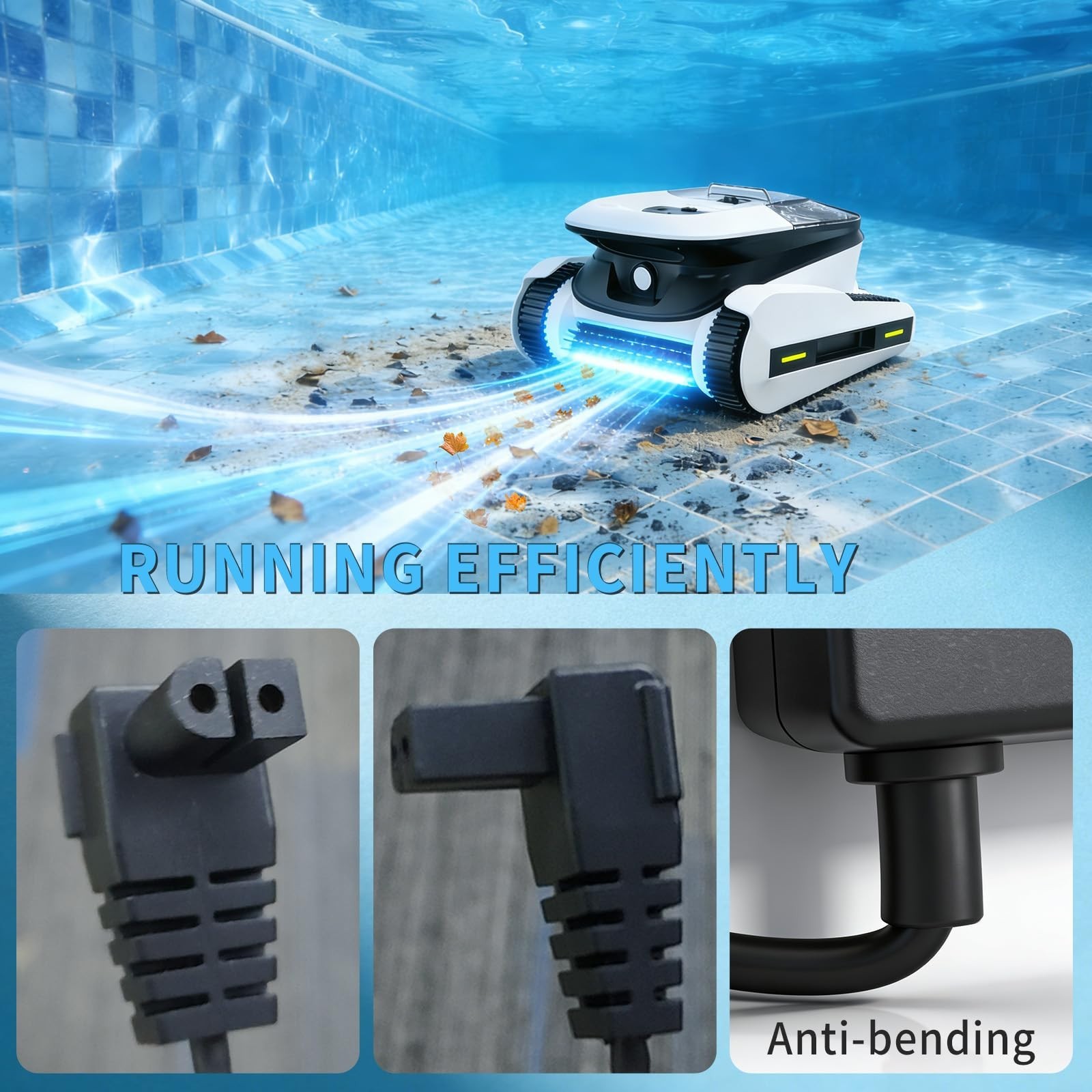 26V Charger for 21.6V Robotic Pool Cleaner, Power Supply Adapter, AC/DC Cord