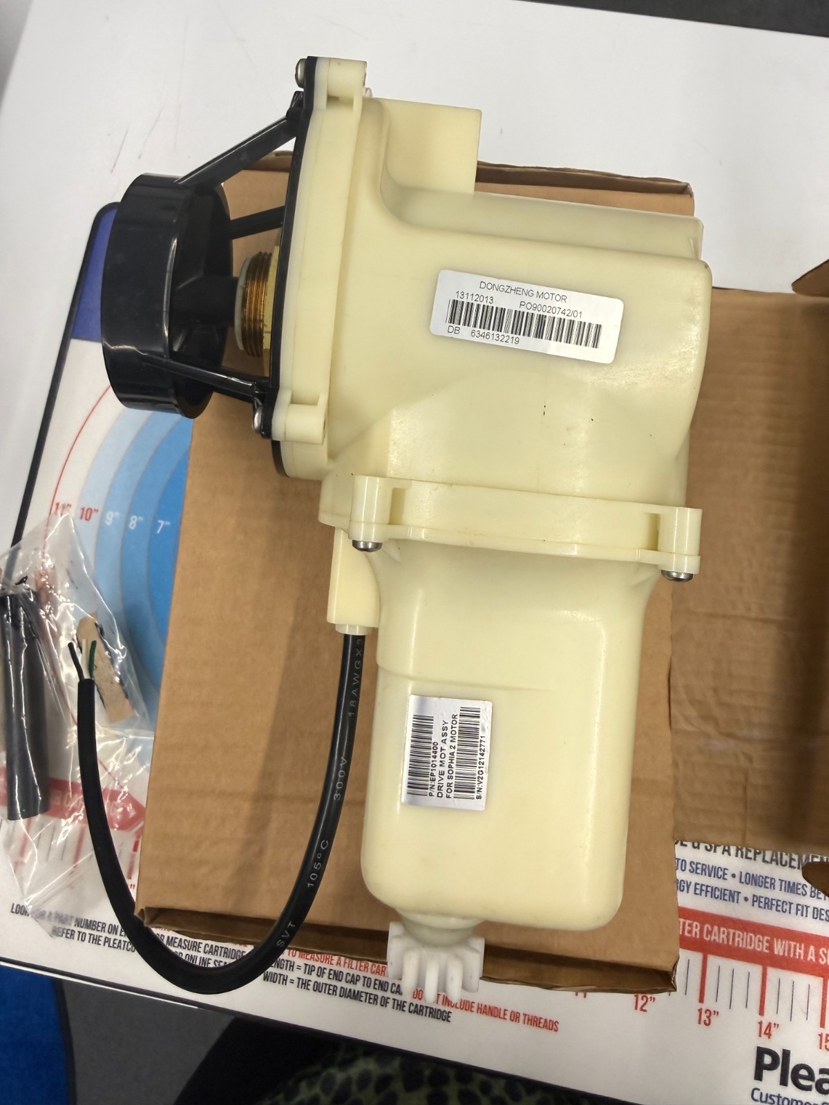 AQUATRON AQUA PRODUCTS 4WD ROBOT DRIVE / PUMP MOTOR P/N: AS2801900-SP-