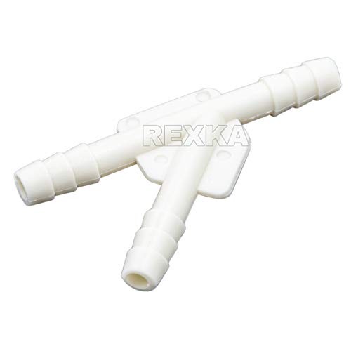 Rexka 15pcs 3 Way Vacuum Y Hose Connector 3/16&Prime; X 3/16&Prime; X 3/16&Prime; for GM Ford